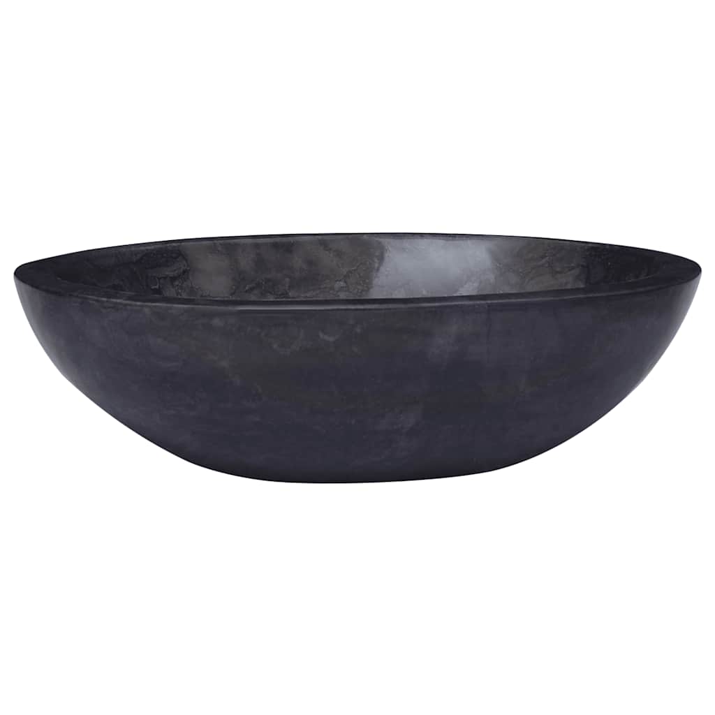Vidaxl Sink 53x40x15 cm marmor sort