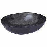 Vidaxl Sink 53x40x15 cm marmor sort