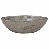 Vidaxl Sink 53x40x15 cm marmorgrå