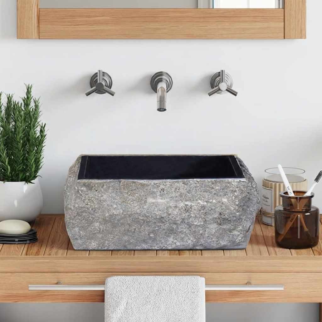 Vidaxl Sink 30x30x13 cm marmor sort