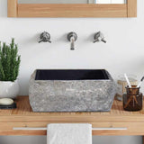 Vidaxl Sink 30x30x13 cm marmor sort