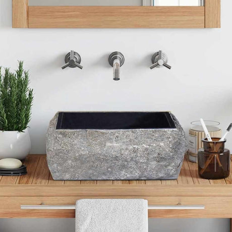 Vidaxl Sink 30x30x13 cm marmor sort