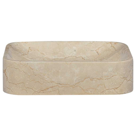 Vidaxx vask 40x40x10 cm marmor cremefarvet