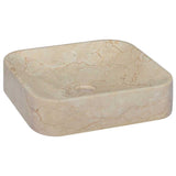 Vidaxx vask 40x40x10 cm marmor cremefarvet