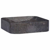 Vidaxl Sink 40x40x10 cm marmor sort