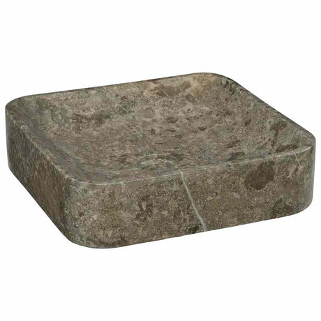 Vidaxl Sink 40x40x10 cm marmorgrå