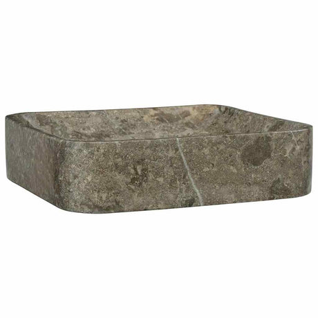 Vidaxl Sink 40x40x10 cm marmorgrå