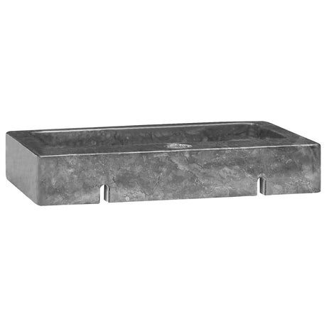 Vidaxl Washbasin Wall -Mounted 38x24x6,5 cm marmorgrå