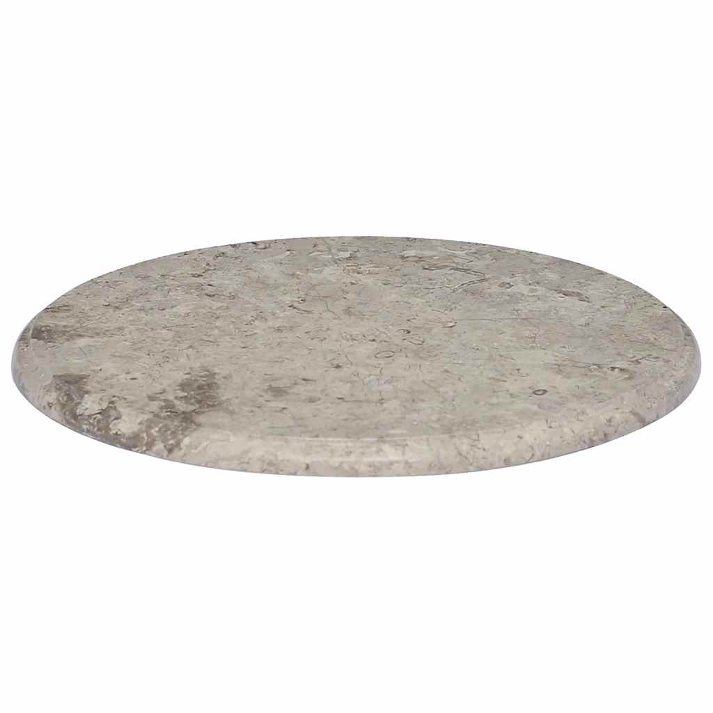 Vidaxl tafelblad ø50x2,5 cm marmer grijs