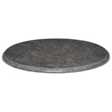 Vidaxl tafelblad ø60x2,5 cm marmer zwart