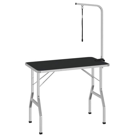 Vidaxl Dog Trim -bord Justerbar med 1 Loop