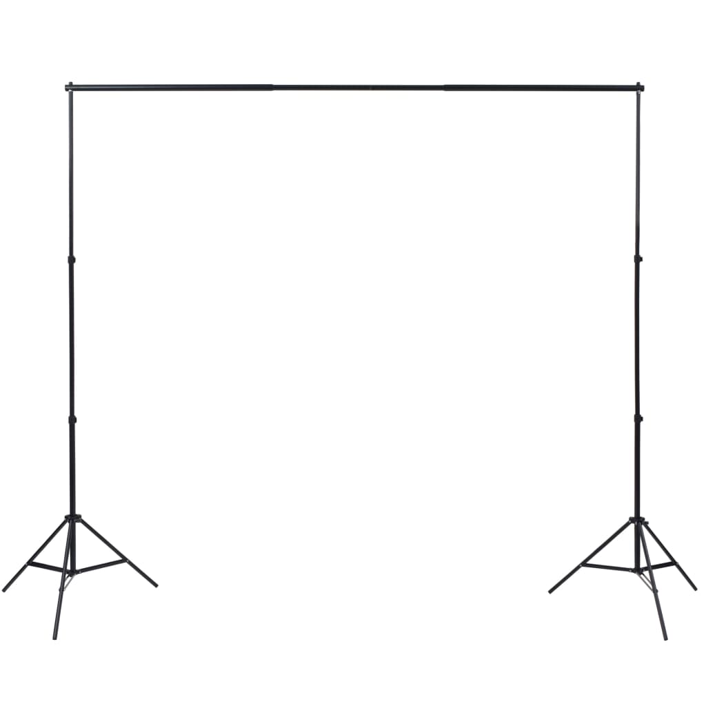 Vidaxxl fotostudiesæt med softbox lys, baggrund og reflektor