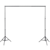 Vidaxxl fotostudiesæt med softbox lys, baggrund og reflektor