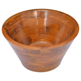 Vidaxx Washbasin Ø40x20 cm solid teak