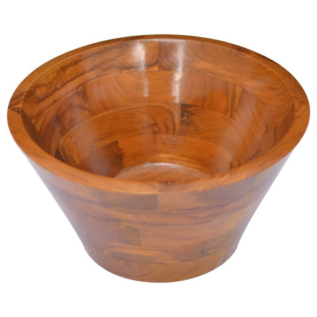 Vidaxx Washbasin Ø40x20 cm solid teak
