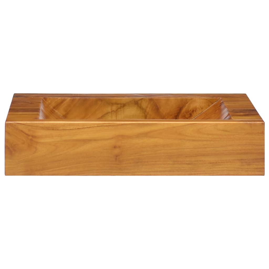 Vidaxx håndvask 50x35x10 cm massiv teaktræ