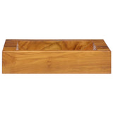 Vidaxx håndvask 50x35x10 cm massiv teaktræ