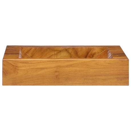 Vidaxx håndvask 50x35x10 cm massiv teaktræ