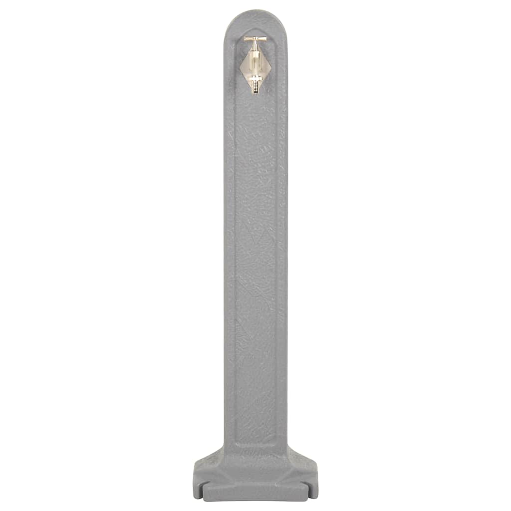 Vidaxl Vandkolonne med Tap Stone Look Light Gray