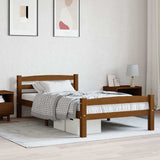 Vidaxl bedframe massief grenenhout honingbruin 100x200 cm