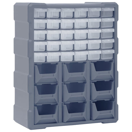 Vidaxl -arrangør med 39 skuffer 38x16x47 cm