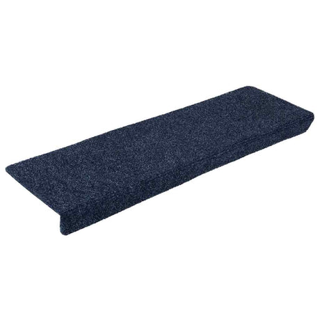 Vidaxl Stair Mats Self -fast 5 stykker 65x21x4 cm Antracit rektangulær kant