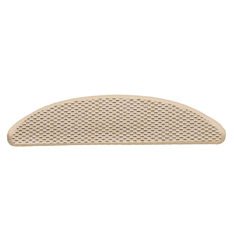 Vidaxl Stair Mats Selvklæbende 15 St. Sisal Look 56x17x3 cm Berber