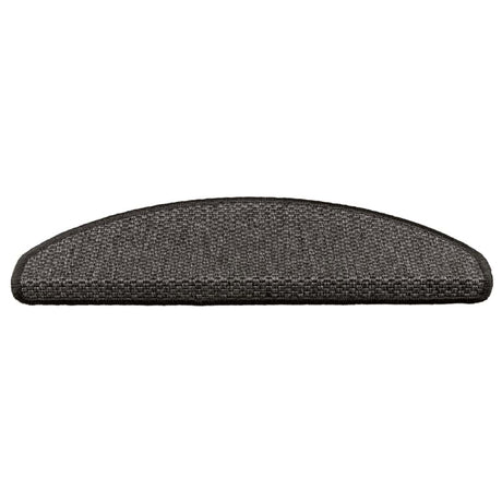 Vidaxl trapper selvklæbende 15. sisal look 65x21x4cm antracitfarve