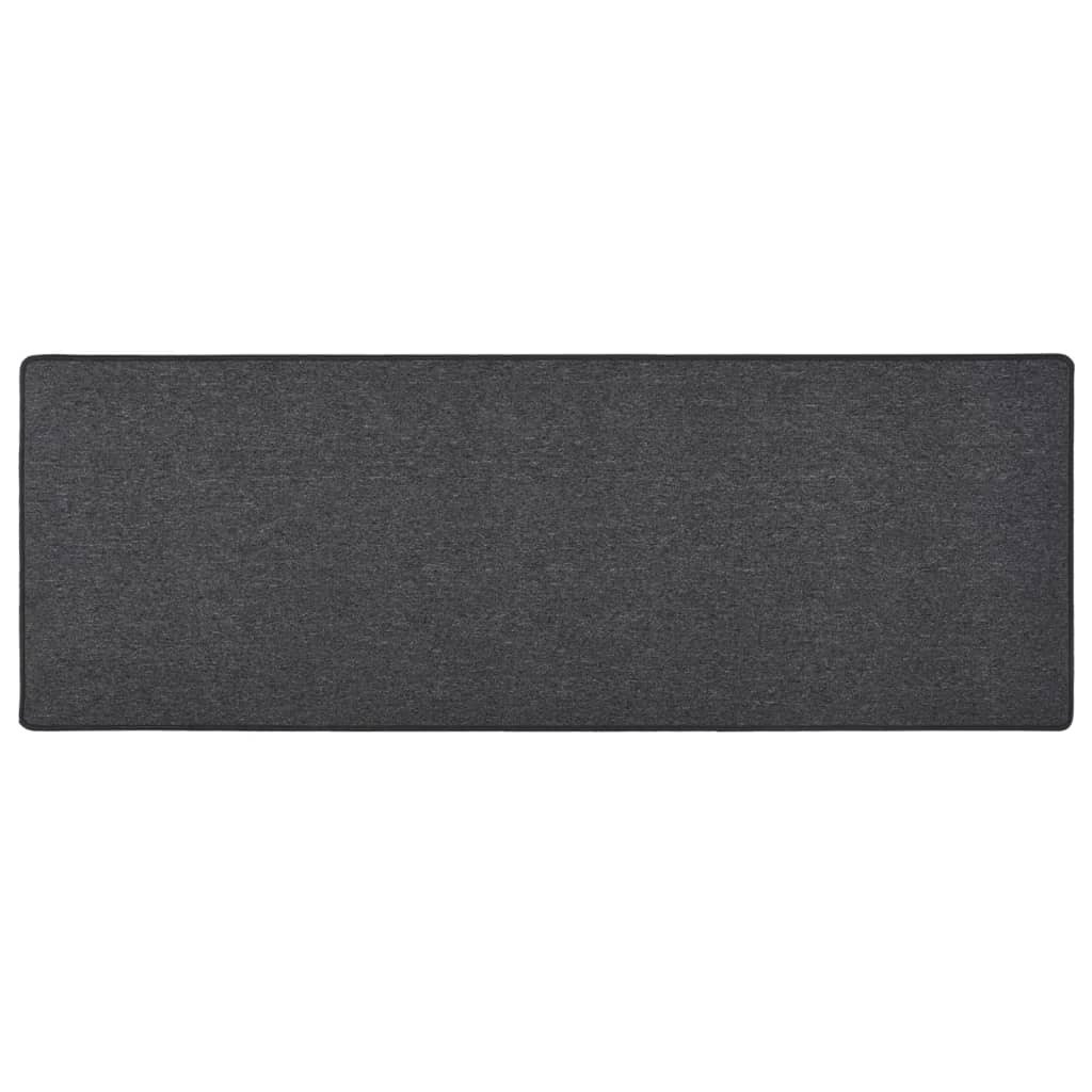 Vidaxl Carpet Runner 50x150 cm antracit -farvet