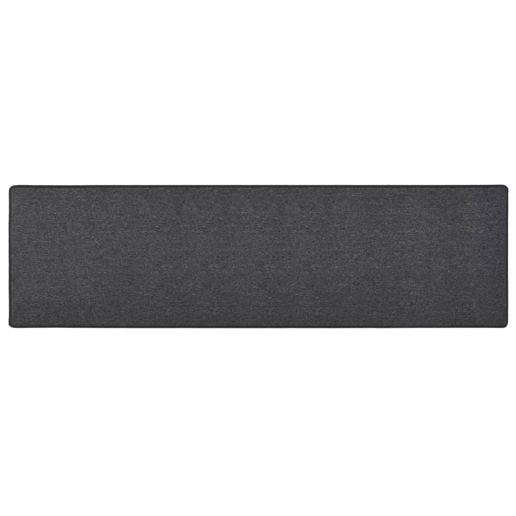 Vidaxl Carpet Runner 80x300 cm Anthracite -farvet