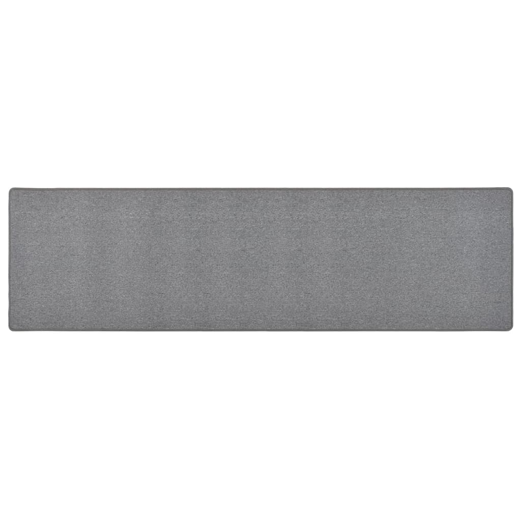 Vidaxl Carpet Runner 80x300 cm mørkegrå