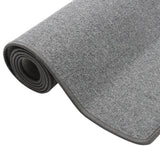 Vidaxl Carpet Runner 80x400 cm mørkegrå