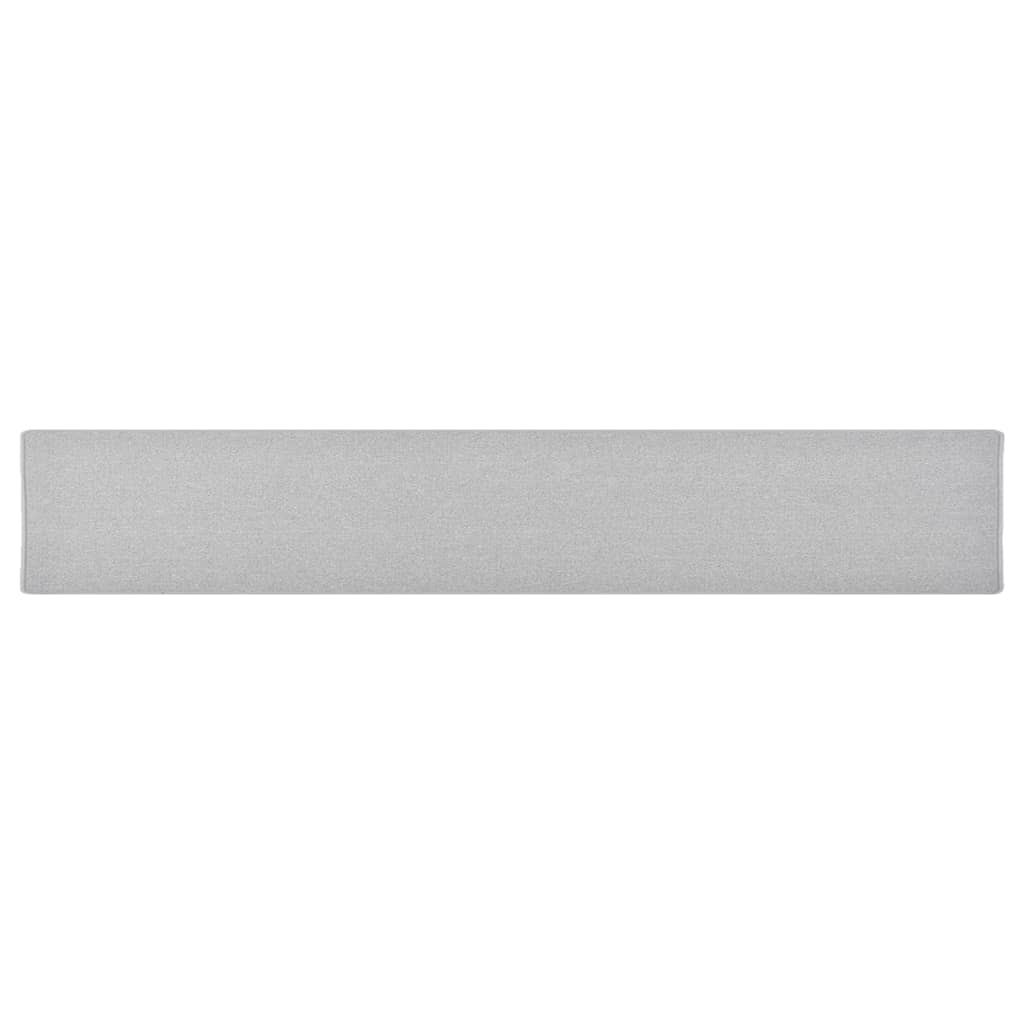 Vidaxl Carpet Runner 50x300 cm lysegrå