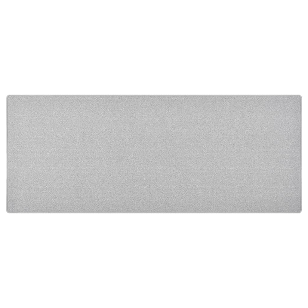Vidaxl Carpet Runner 80x200 cm lysegrå