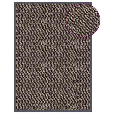 Vidaxl Doormat tuftede 40x60 cm mørkebrun