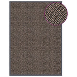 Vidaxl Doormat tuftede 60x90 cm mørkebrun