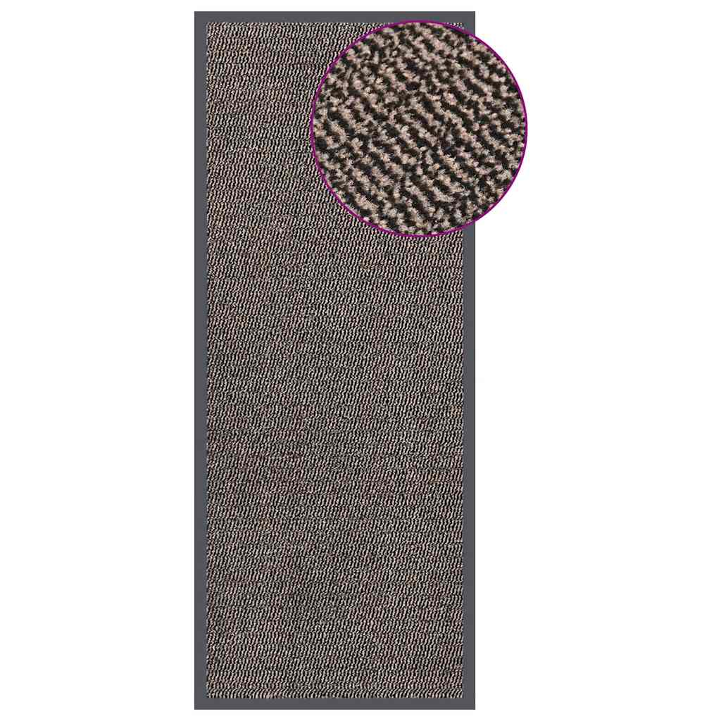 Vidaxl Doormat tuftede 60x150 cm mørkebrun