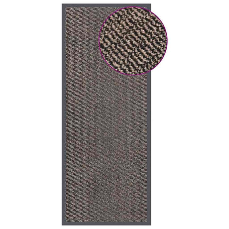 Vidaxl Doormat tuftede 60x150 cm mørkebrun