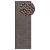 Vidaxl Doormat tuftede 60x180 cm mørkebrun