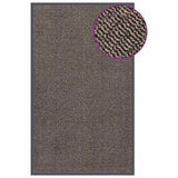 Vidaxl Doormat tuftede 90x150 cm mørkebrun