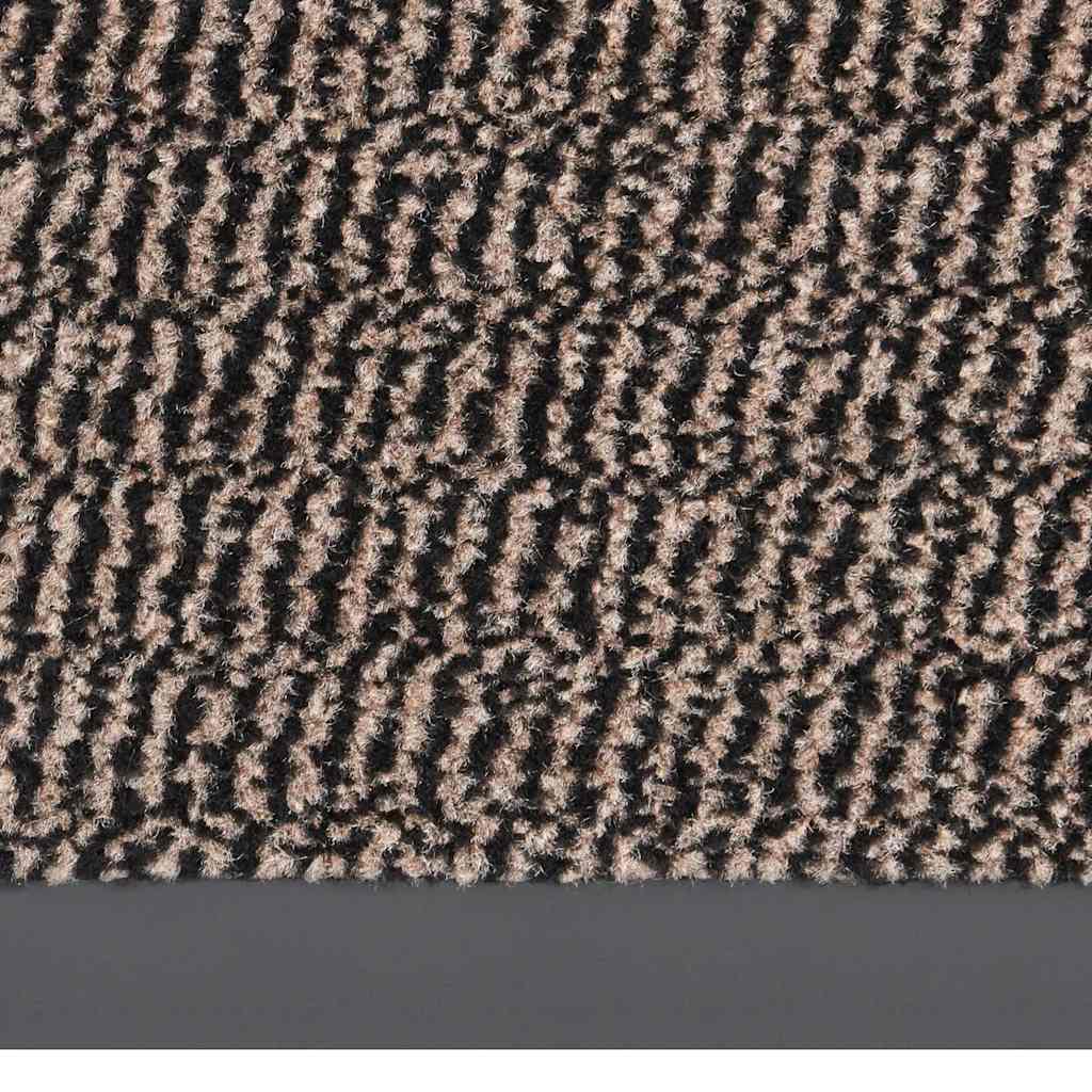 Vidaxl Doormat tuftede 90x150 cm mørkebrun