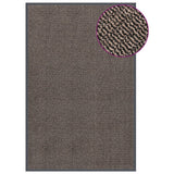Vidaxl Doormat tuftede 120x180 cm mørkebrun