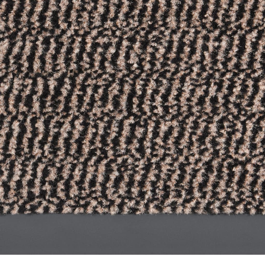 Vidaxl Doormat tuftede 120x180 cm mørkebrun