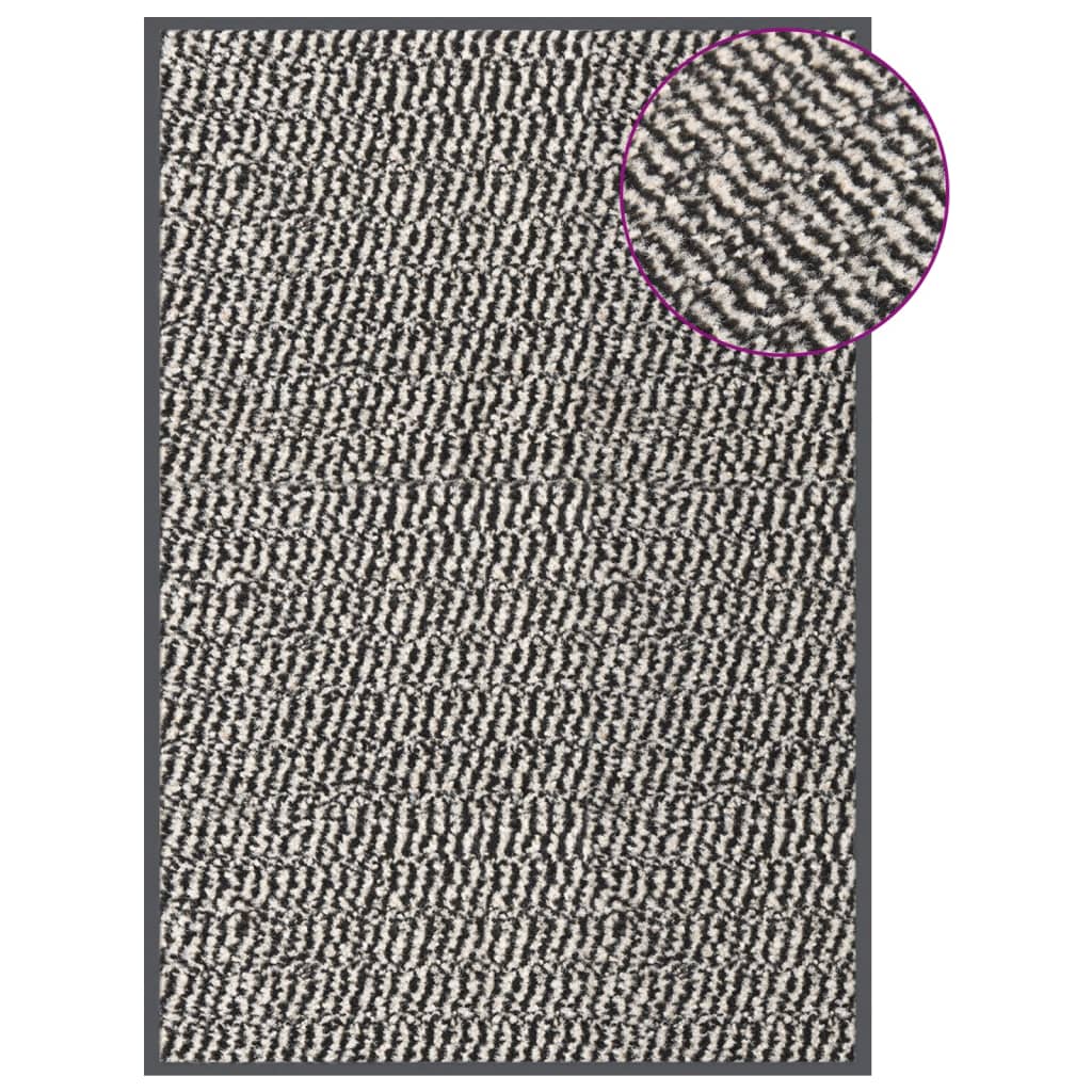 Vidaxx dørmåtte tuftet 60x90 cm lysebrun