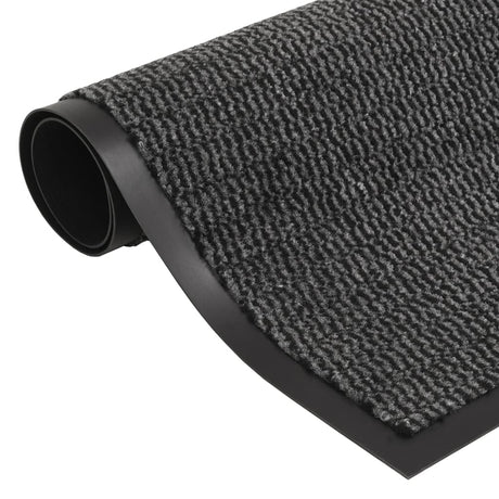 Vidaxl Doormat tuftede 60x180 cm antracit -farvet