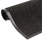 Vidaxl Doormat tuftede 60x150 cm sort