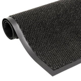Vidaxl Doormat tuftede 60x180 cm sort
