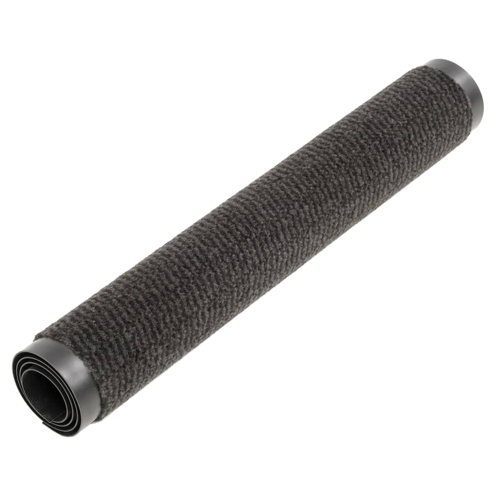 Vidaxl Doormat tuftede 60x180 cm sort