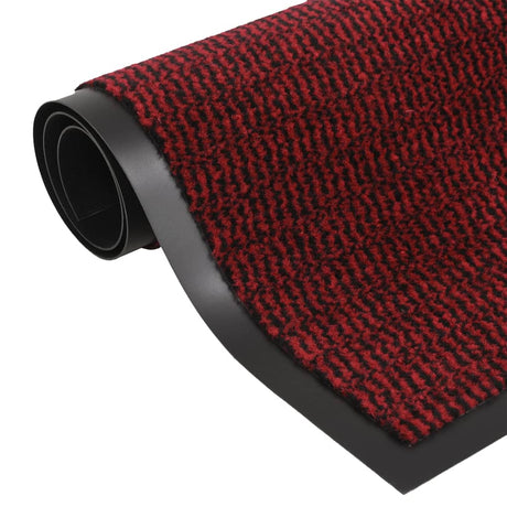 Vidaxl Doormat tuftede 60x180 cm rød