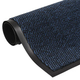 Vidaxx Doormat tufted 60x150 cm blå